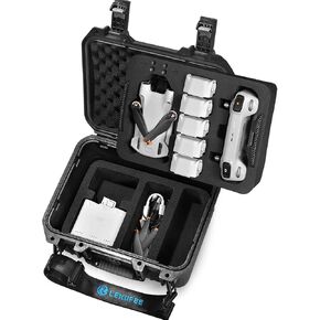 Lekufee Travel Hard Carrying Case Compatible with DJI Mini 3 Pro Drone and DJI RC or DJI RC N1 Remote Controller and DJI Mini 3 Drone Accessories (Case Only)