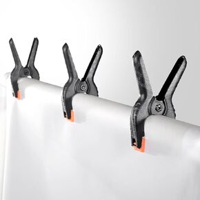 Backdrop Clamps,6pcs Photo Studio Clips Spring Clamps,Large Backdrop Clips for Photo Studio Muslin Backdrops Reflectors Paper,for Photography Backdrop Background Stand Clips