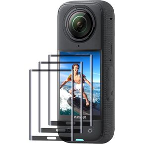 واقي شاشة CYNOVA Upgrade Insta 360 X4 من الزجاج المقسى لملحقات Insta360 X4، فائق الدقة، صلابة 9H، مقاوم للخدش، مضاد لبصمات الأصابع in Kuwait