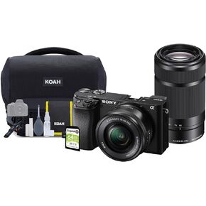 Sony Alpha a6100 APS-C Mirrorless Camera Bundle in Kuwait