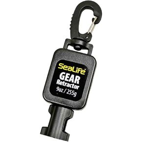 SeaLife Compact Underwater Retractor 9 oz. retraction force; 32" maximum length. Holds Mini lights, Micro Series and RM-4K cameras