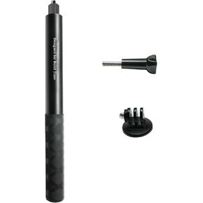 SHOOT Selfie Stick 45.2Inch/115cm Extension Invisible Monopod Compatible for Gopro Hero 12/11/10/9 for Insta 360 Ace pro X3 DJI Action 4 3 2 Akaso and other action cameras