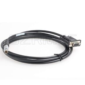 Cable Serial DB9 RS232 to Fischer 7 pin A00303 for Top-con Hiper Lite Pro GPS Data Download