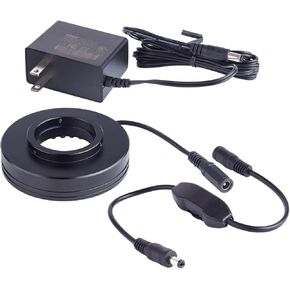 AmScope - 60 مصباح حلقة LED للمجاهر ذات العدسة الواحدة - درجة حرارة اللون المتوازنة في ضوء النهار 6500K - RLH756L-6500K in Kuwait