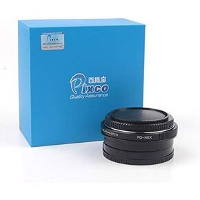 Pro Focusing Infinity Focal Reducer Speed Booster with Optical Glass Lens Adapter for Canon FD FL to Sony E Mount A7 A7s A7R A7II A7RII A7SII with Optical Glass