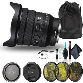 Sony FE PZ 16-35mm f/4 G Lens SELP1635G, Filter Kit, Cap Keeper, Cleaning Kit