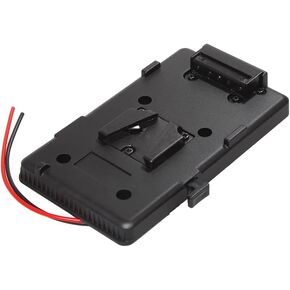 Battery Back Pack Plate Adapter for Sony V-shoe V-Mount V-Lock Battery External for DSLR Camcorder Video
