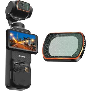 REYGEAK for OSMO Pocket 3 Star Filter, Multi-Coated 8X Starburst Lens Filter for DJI Pocket 3 Accessories Protection Action Camera Lens(Magnetic Aluminum Version) in Saudi Arabia