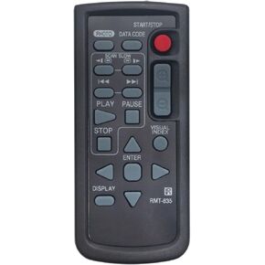 AIDITIYMI RMT-835 Replacement Remote Control Fit for Sony Tape Camcorder HDR-CX300E HDR-TD20E FDR-AX700 DCR-DVD653E DCR-DVD708 DCR-DVD905E FDR-AX700 DCR-DVD708 DCR-DVD905E DCR-SR220 DCR-SR300 DCR-SR82