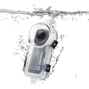 Invisible Dive Case for Insta360 X4,164ft/50M Waterproof Housing