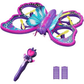 GoolRC Mini Drone for Beginners, 2.4GHz RC Butterfly Drone, RC Quadcopter with 3D Flip, Gravity Sensing, Headless Mode, Altitude Hold, LED Light, 2 Batteries, Ideal Gift for Boys and Girls