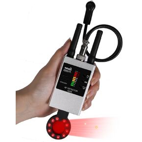 Hidden Camera Detectors, Anti Spy Detector Camera Finder, Bug Detector GPS Tracker Detector Spy Camera Detector Listening Devices Detector with 10 Level Sensitivity for Hotel, Office