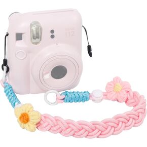 CAIYOULE Camera Shoulder Strap for fujifilm Instax Mini Evo/99/12/11/7+ Film Instant Digital Camera Case and Mini 3 Inch Film Photo Storage Pouch(No Camera and Bag)-Black