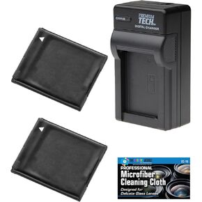 NB11L 2 Rechargeable Battery Packs - with NB-11L Charger Kit for Canon Powershot ELPH 135 HS, 170, 180, 190, 350, 360, SX410 IS, SX420 Digital Cameras