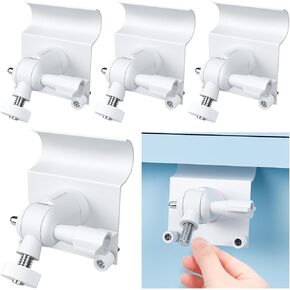 2 Pcs Vinyl Siding Clips Hanger Hooks for Mounting Security Camera, Indoor Outdoor Weatherproof Stainless Steel Material Compatible with Arlo Cam Ring Stick Up Cam Pro Roelink Zumimall Eufy