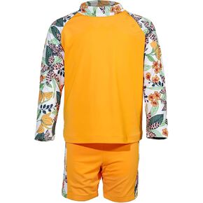 مجموعة Coolibar UPF 50+ Baby Wave Rash Guard - واقية من الشمس