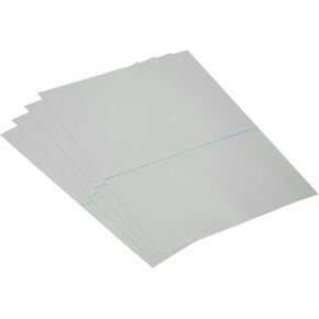PATIKIL 10.5" Polarized Film Sheets, 4 Pack Adhesive Polarizer Linear Polarizing Filter 21.7x16.5cm for Screen Photography Lighting, 0 Degree