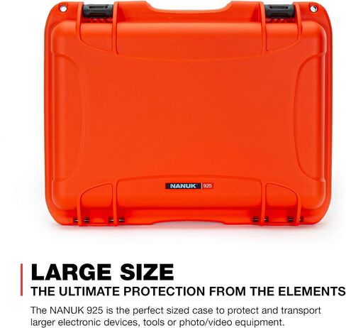 NANUK 925 for DJI Avata 2 Fly More Combo - Waterproof Hard Case with Foam Insert, Graphite in Saudi Arabia