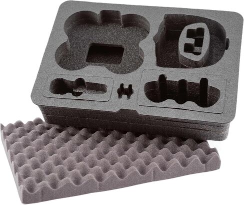 NANUK 925 for DJI Avata 2 Fly More Combo - Waterproof Hard Case with Foam Insert, Graphite in Saudi Arabia