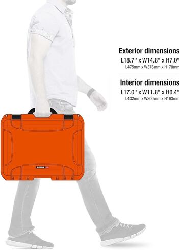 NANUK 925 for DJI Avata 2 Fly More Combo - Waterproof Hard Case with Foam Insert, Graphite in Saudi Arabia