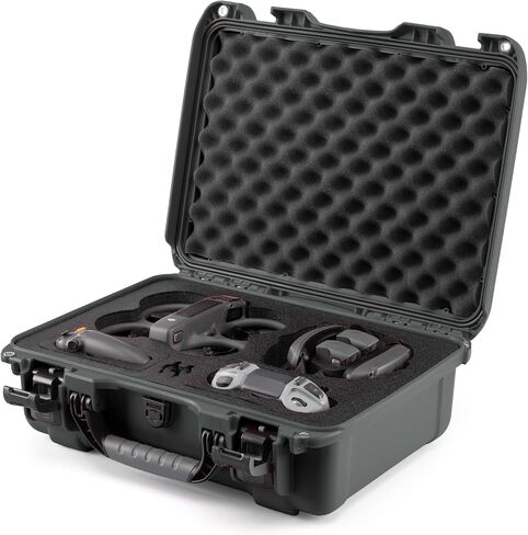 NANUK 925 for DJI Avata 2 Fly More Combo - Waterproof Hard Case with Foam Insert, Graphite in Saudi Arabia