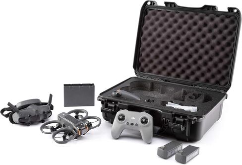 NANUK 925 for DJI Avata 2 Fly More Combo - Waterproof Hard Case with Foam Insert, Graphite in Saudi Arabia