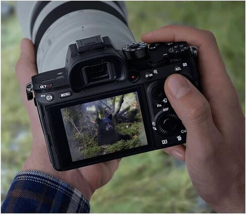 Sony Alpha a7R III A Full-frame Interchangeable Mirrorless Digital Camera Body (Black) - High-Performance 4K Video with 17-50mm F/4 Di III, Editing Software, 128GB SD Card, and Accessories (7 Items) in Saudi Arabia