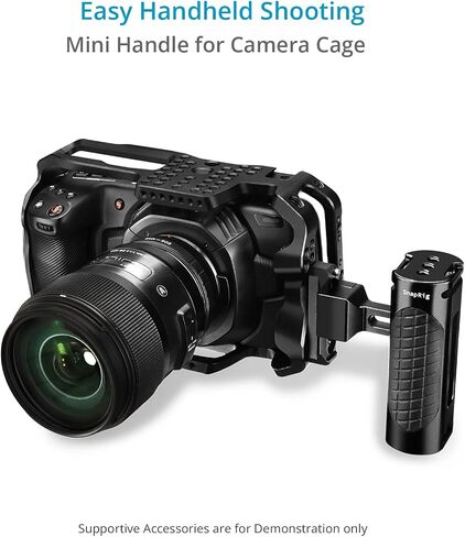 PROAIM SnapRig Mini Side Handle 246 with Up/Down Adjustable Rail Clamp. for Right/Left Side Handgrip with Camera Cages & Rigs. for Small to Mid-Size DSLR DSLM Cameras. in Saudi Arabia