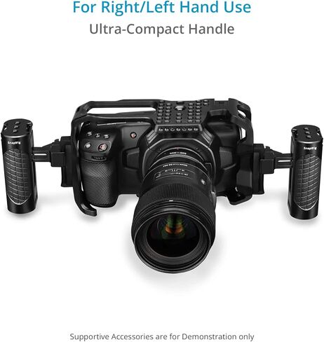 PROAIM SnapRig Mini Side Handle 246 with Up/Down Adjustable Rail Clamp. for Right/Left Side Handgrip with Camera Cages & Rigs. for Small to Mid-Size DSLR DSLM Cameras. in Saudi Arabia