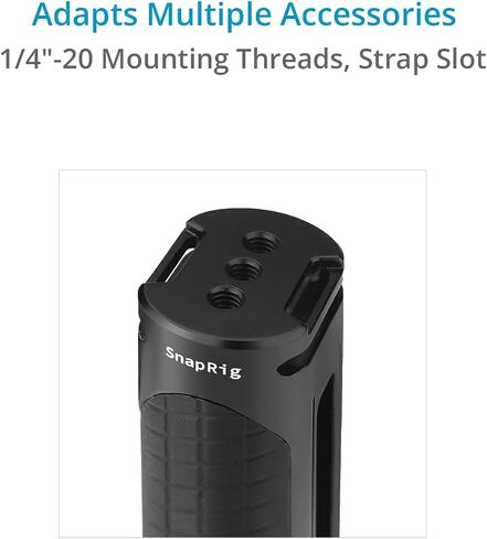PROAIM SnapRig Mini Side Handle 246 with Up/Down Adjustable Rail Clamp. for Right/Left Side Handgrip with Camera Cages & Rigs. for Small to Mid-Size DSLR DSLM Cameras. in Saudi Arabia