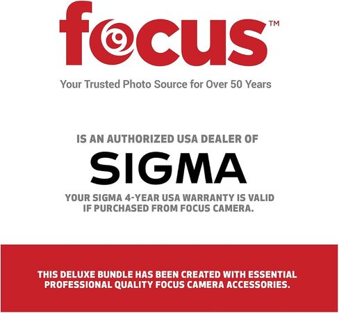 Sigma 24-70mm f/2.8 DG DN Art Zoom Full Frame L-Mount Lens Bundle with 64GB SD Card, Hard Case and Photo Video Art Suite (4 Items) in Saudi Arabia