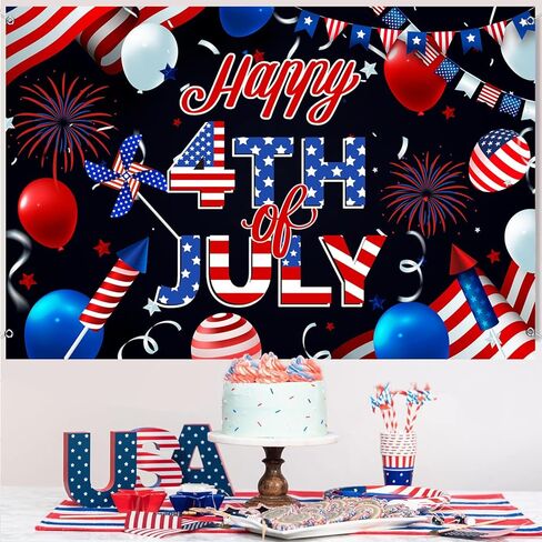 الرابع من يوليو خلفية راية الزينة الأحمر الأزرق والأبيض الحزب الوطني الديكور راية النجوم والمشارب يوم الاستقلال خلفية الخلفية الرابع من يوليو زينة خلفية الصورة in Kuwait