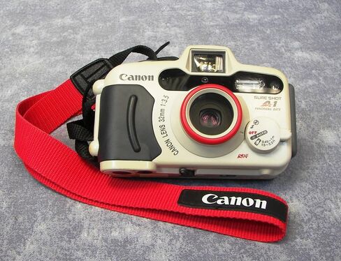 Canon Sure Shot WP-1 / A1 Waterproof 35MM Point and Shoot Film Camera w/ 32MM F3.5 Prime Autofocus lens Built-in flash (Renewed) in Saudi Arabia
