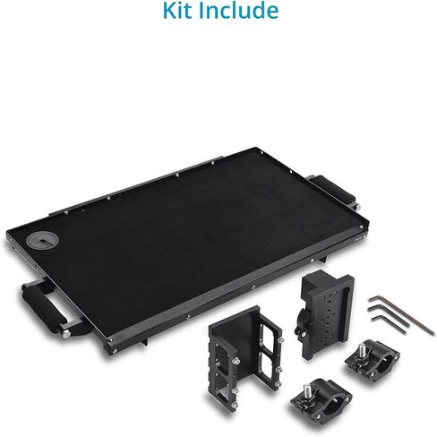 PROAIM Base Workstation for Proaim Alpha Stand. 360° Rotation & Adjustable Sliding. 38 to 50mm Clamping Range. for Laptop & Camera Support Accessories (TP-ALPA-BW) in Saudi Arabia