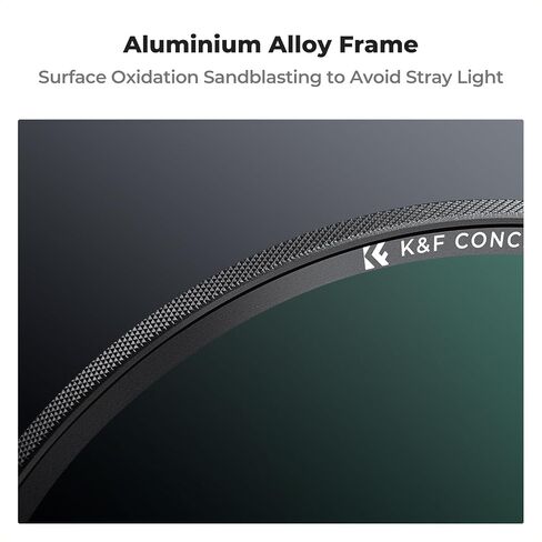 K&F Concept 58mm Magnetic Circular Polarizer Lens Filter with Cleaning Cloth Optical Glass Ultra Slim Polarizing CPL Lens Filter with 18 Multi-Layer Coatings (K-Series) in Saudi Arabia