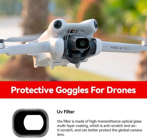 مرشحات مستقطبة مغناطيسية من Kase لـ DJI Mini 4 Pro عالية الوضوح، تغير لون منخفض in Saudi Arabia