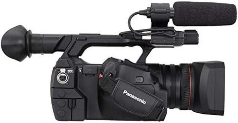 Panasonic AJ-PX270 microP2 Handheld AVC-Ultra HD Camcorder (AJ-PX270P) with UV Filter, Wide Angle, Padded Case, LED Light, 64GB Card, Headphones External 4K Monitor, ECM-VG1 and More in Saudi Arabia