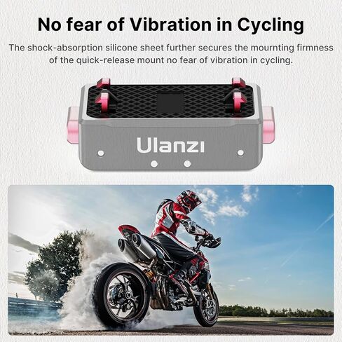 Ulanzi Quick Release Mount for Insta 360, Snap-On Magnetic 2 Prong Mount and 1/4 Thread Mount for Insta360 ACE/ACE PRO/X4/X3 in Saudi Arabia