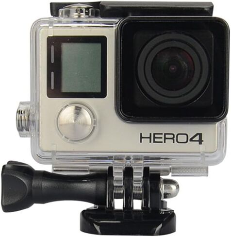حافظة الإسكان شفافة تناسب GoPro Hero 4 3 Plus حافظة مضادة للماء، غطاء حماية حماية للغوص من Enegg، ملحقات بطول 45 مترًا متوافقة مع كاميرا Go Pro Hero 4 3+ Action in Kuwait