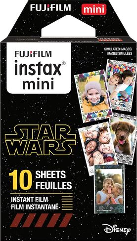 Fujifilm Instax Mini 9 Star Wars Instant Camera Film (10 Exposures, Short-Dated - Expires June 2021) in Saudi Arabia
