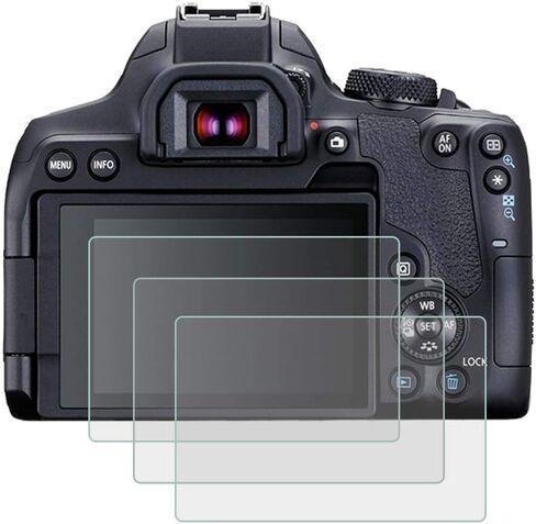 PCTC 3PCS G7 X Mark III Screen Protector for Canon G7X G9 X Mark III Digital,G7 X Tempered Glass Film 0.3mm High Definition 9H Hardness Anti-Scrach Anti-Fingerprint Anti-Bubble Anti-Water in Saudi Arabia