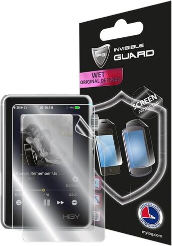 IPG for HiBy R3 II (Gen 2) Audio Player Screen Protector (2 Units) Hydrogel Invisible Screen Guard - HD Quality/Self-Healing/Bubble -Free for R3 II (Gen 2) in Saudi Arabia