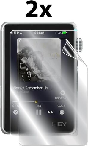 IPG for HiBy R3 II (Gen 2) Audio Player Screen Protector (2 Units) Hydrogel Invisible Screen Guard - HD Quality/Self-Healing/Bubble -Free for R3 II (Gen 2) in Saudi Arabia