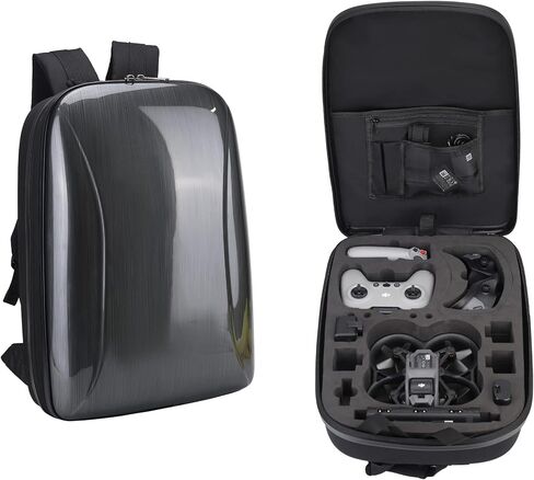 2024 Newest Avata2 Case Backpack: Portable Hard Case for DJI Avata 2, Waterproof Storage Bag for Fly More Combo, DJI Goggles 3, RC Motion 3, FPV Remote Controller 3,Battery,and Other Avata Accessories in Saudi Arabia