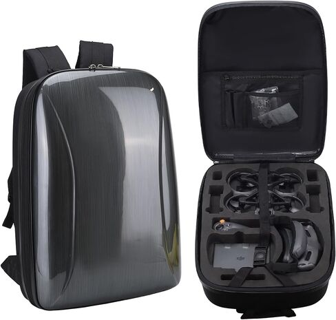 2024 Newest Avata2 Case Backpack: Portable Hard Case for DJI Avata 2, Waterproof Storage Bag for Fly More Combo, DJI Goggles 3, RC Motion 3, FPV Remote Controller 3,Battery,and Other Avata Accessories in Saudi Arabia