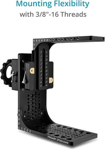 PROAIM Spinhawk Professional 360° Rolling Head for Heavy Camera Setups. for Filmmakers & Cinematographers. Offers Payload up to 40kg / 88lb. (GH-SPHK-01) in Saudi Arabia