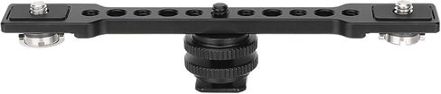 CAMVATE Bar Arm with Dual 1/4"-20 Camera Screw Mount & Shoe Adapter - 3483 in Saudi Arabia