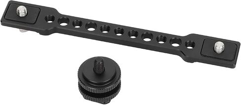 CAMVATE Bar Arm with Dual 1/4"-20 Camera Screw Mount & Shoe Adapter - 3483 in Saudi Arabia