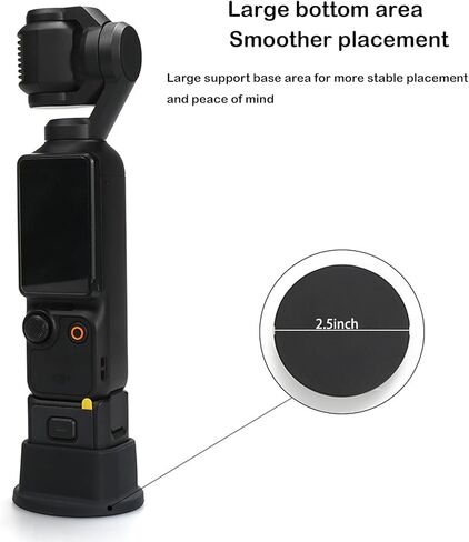 PCTC Silicone Non-Slip Desktop Mount for DJI Osmo Pocket 4/Pocket 3 in Kuwait