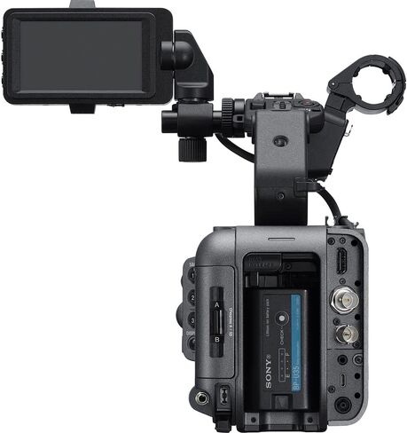 Sony FX6 Full-Frame Cinema Camera Body Only ILME-FX6V, FE 24-70mm Lens, 160GB Memory Card, BP-U35 Battery, Filter Kit, Bag, Memory Card Wallet, Cleaning Kit, HDMI Cable in Saudi Arabia